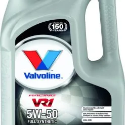 Valvoline VR1 Racing 5W-50 Täyssynteettinen Kilpamoottoriöljy, 4ltr.