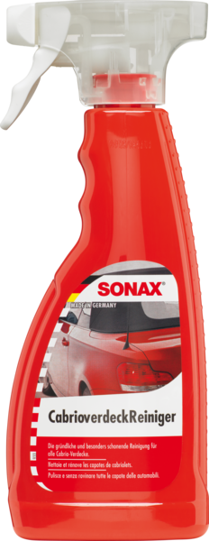 Sonax Soft Top Cleaner, Cabriolet Katon Puhdistusaine 500ml