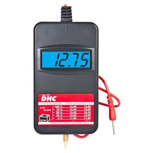 Akkuvolttimittari DHC 3 Akkuvolttimittari DHC