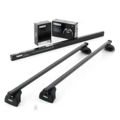 Thule 753 Evo SquareBar, Kit 4000 Sarja Integroidut Kattokaiteet