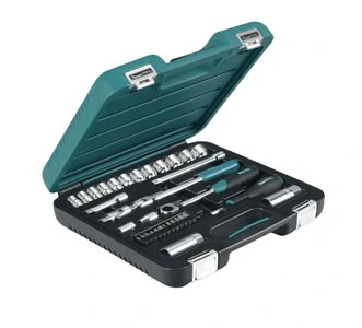 Kamasa-Tools Hylsysarja 1/4 & 3/8" Mm 33-osainen 3 Kamasa-Tools Hylsysarja 1/4 & 3/8" Mm 33-osainen