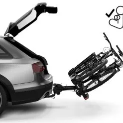 Thule EasyFold XT F 2 Fix4Bike Vetokoukkuun (kahdelle Pyörälle) -Autotarvikkeet myymälä polku pyoran kuljetus teline easy fold xt f 2 fix4 bike veto koukkuun ampere 830a8e8e