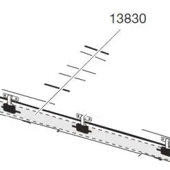 Thule Lukituskisko 1720mm