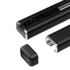 Thule Evo Flush Rail 7106 SquareBar Evo Taakkateline -Autotarvikkeet myymälä thule squarebar evo taakkatelineen putket 0886f2b1