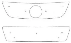 Tammer-Suoja Volkswagen Touran Vm. 2003-2006