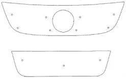 Tammer-Suoja Volkswagen Touran Vm. 2007-2010